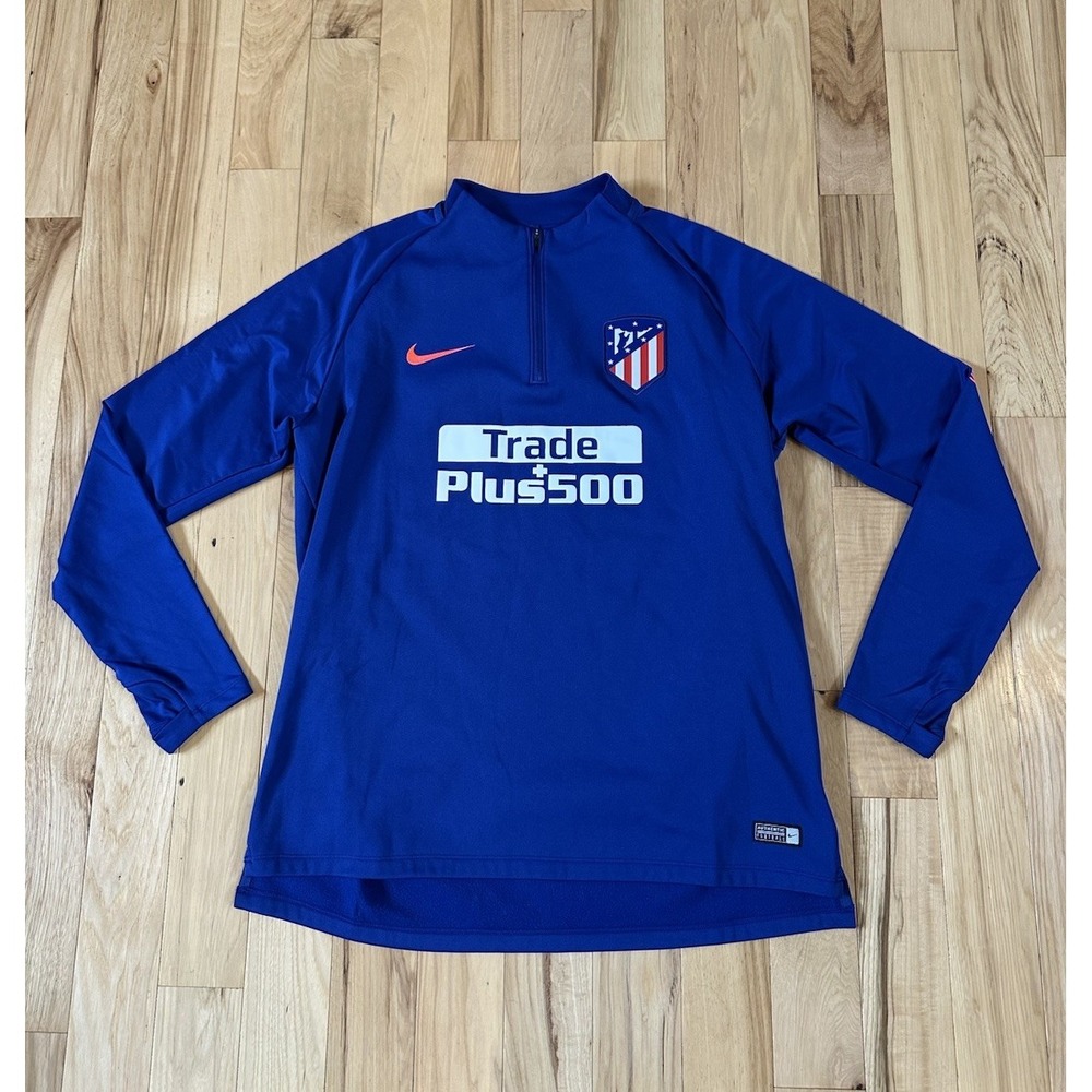 Atletico Madrid 2020/2021 Nike 1/4 Zip Training Long Sleeve Size XL